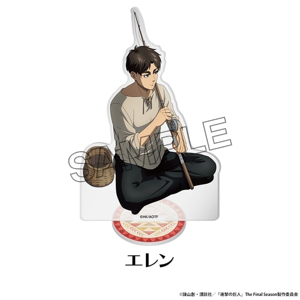 Penguin Parade TV Anime "Attack on Titan" The Final Season Original Illustration Acrylic Figure レビュー
