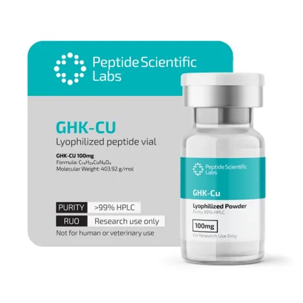 Peptide Scientific Labs GHK-Cu 100mg Peptides Review