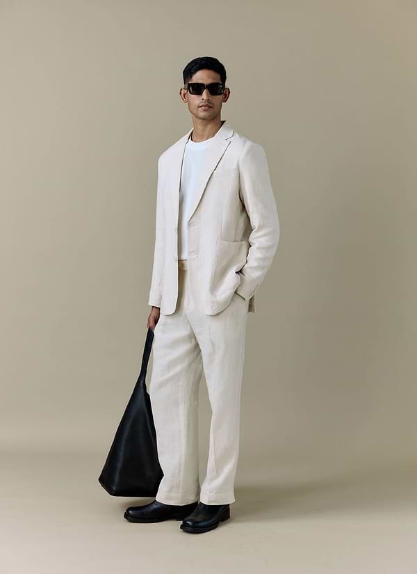 Percival Menswear Tailored Linen Blazer Reviews