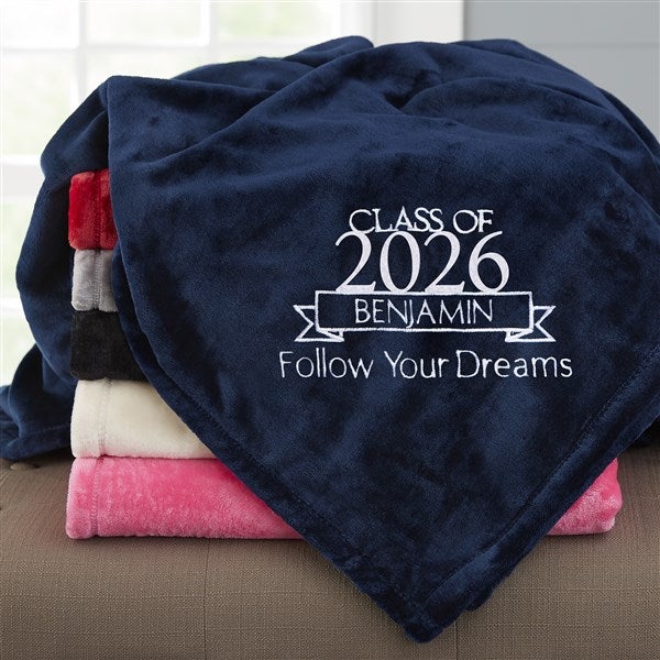 Personalization Mall Graduation Personalized Fleece Blanket Review