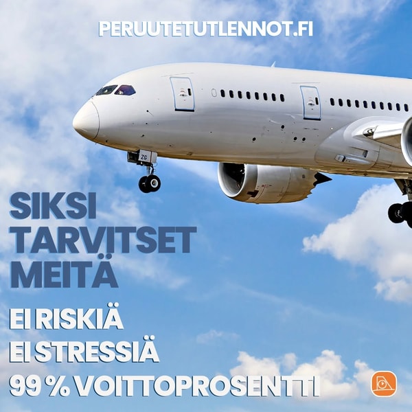 Peruutetutlennot.fi Flight Compensation Claims Arvostelu