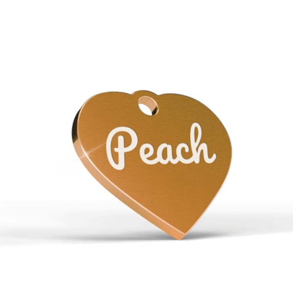 Pet Tags Heart - Gold Review