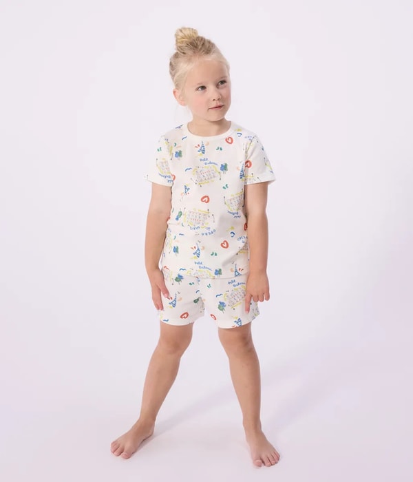 Petit Bateau Opera x PB 半袖パジャマ レビュー