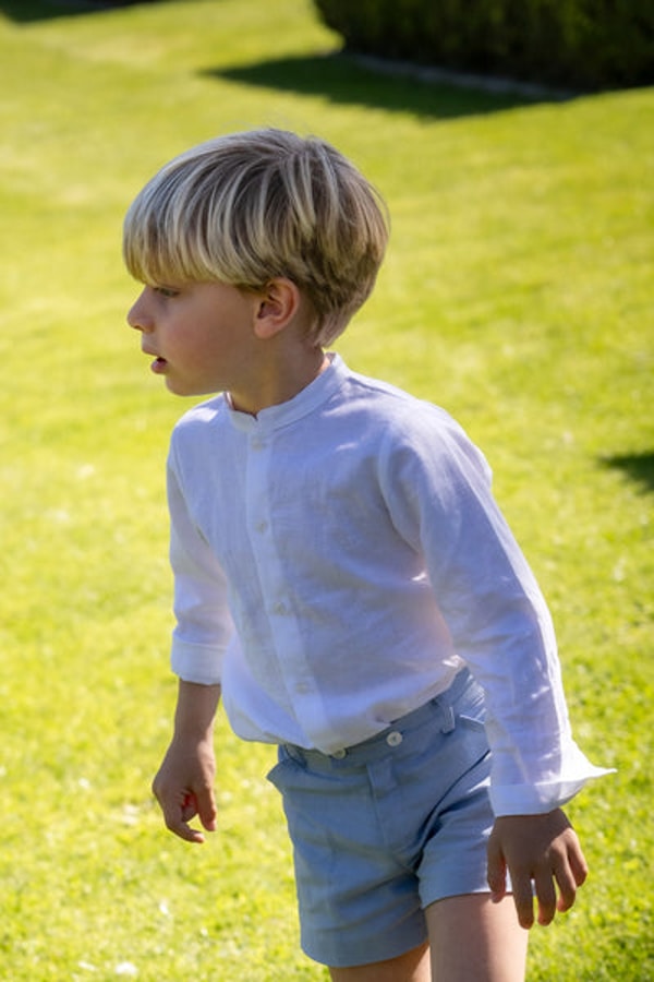Petite Carlota Lawrence Linen Shirt Review