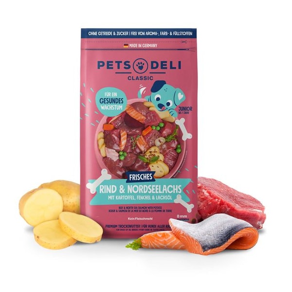 Pets Deli Junior Classic Rind Lachs Bewertung