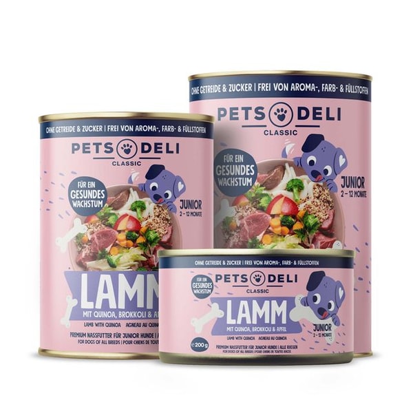Pets Deli Junior "Classic" Lamm mit Quinoa Bewertung