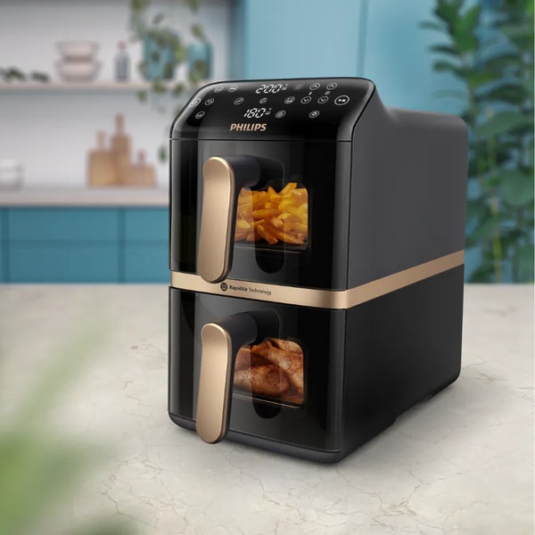 Philips Double Layer Air Fryer NA462/79 评测