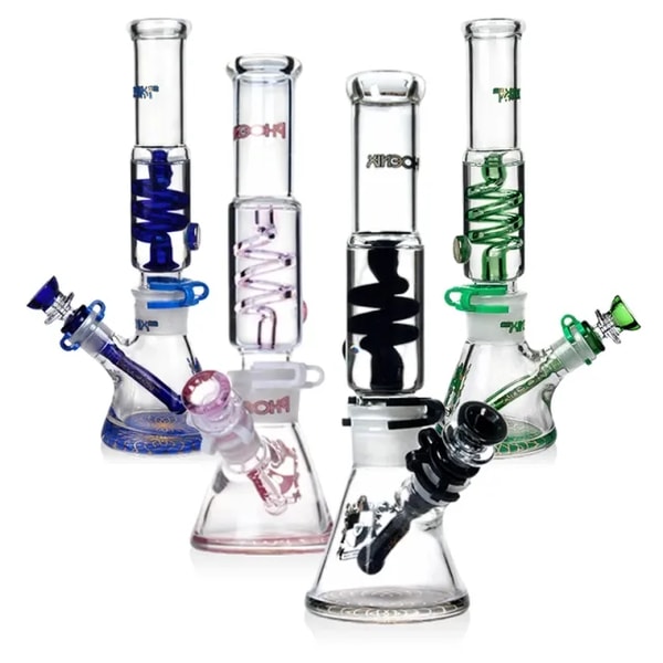 Phoenix Star Freezable Glycerin Coil Beaker Bong Review