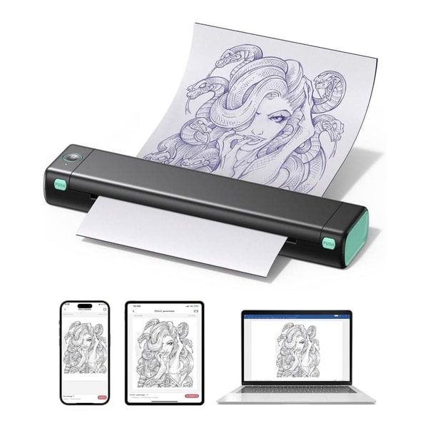 Phomemo M08F Tattoo Stencil Printer Review