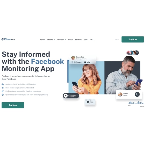 Phonsee Facebook Monitoring App Review