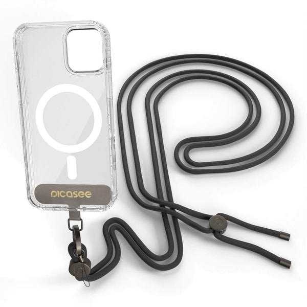Picasee Cross-body Phone Strap Čern&yacute; Recenze