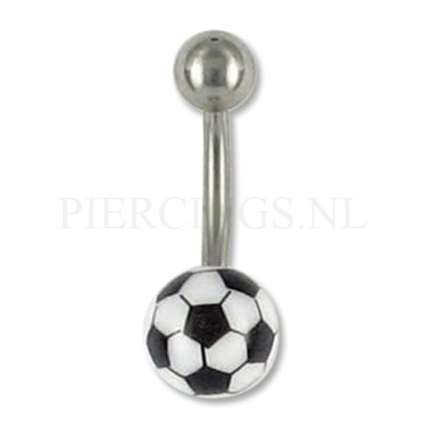 Piercings.nl Navelpiercing voetbal Beoordeling