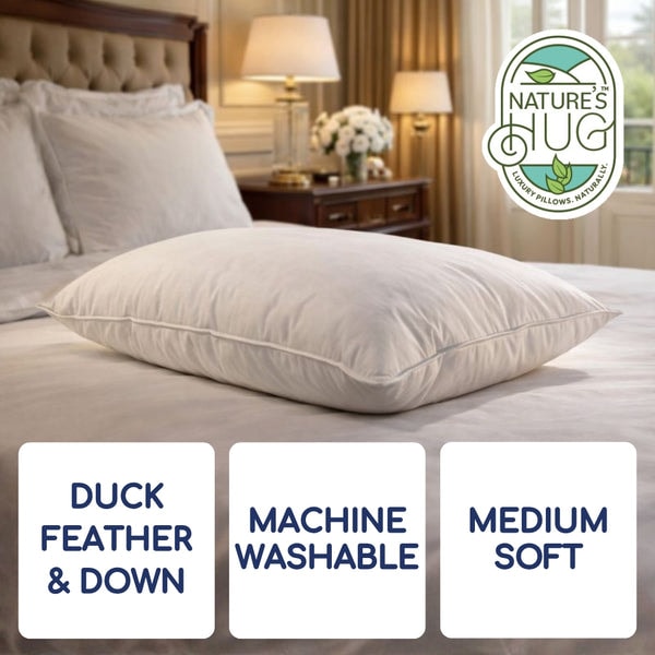 Pillow World Nature's Hug Duck Feather and Down Pillow Review
