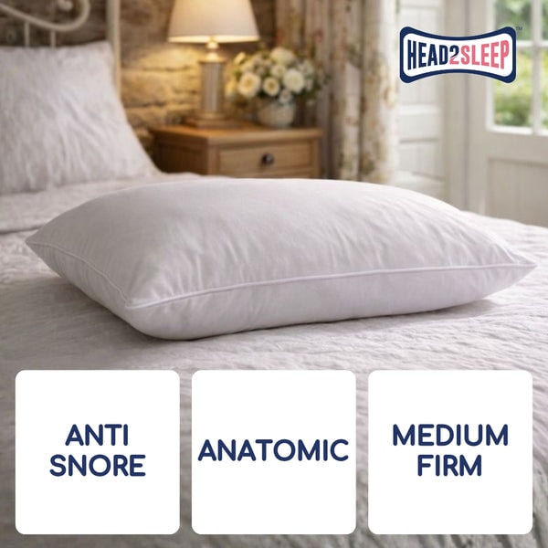 Pillow World Head2Sleep Anti-Snore Support Pillow Review