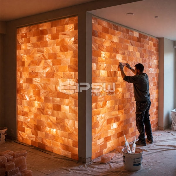Pink Salt Wall Saltite Himalayan Salt Adhesive Reviews