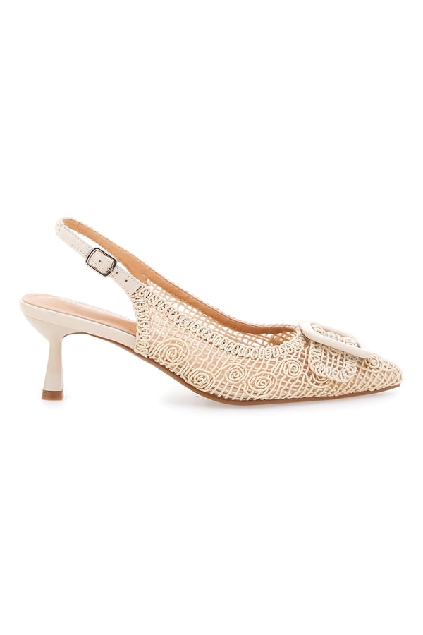 Pittarello D&eacute;collet&eacute; Beige slingback Recensione