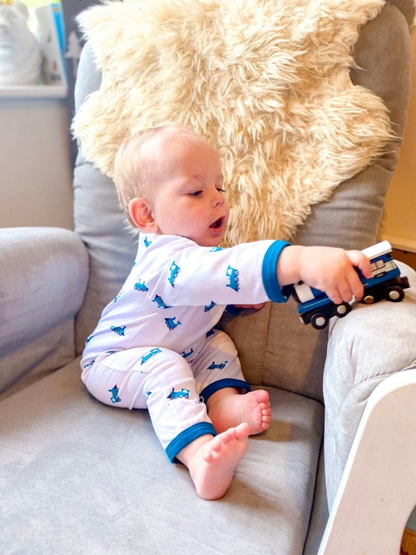 Pixie Dixie Train Sleepsuit Review