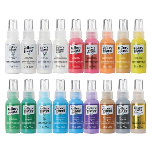 Plaid Crafts Gallery Glass Paint Set Review