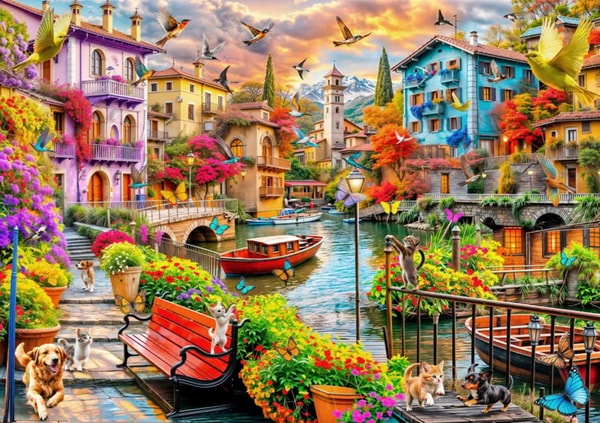 Planet-Puzzles.de Das Dorf am Kanal Bewertung