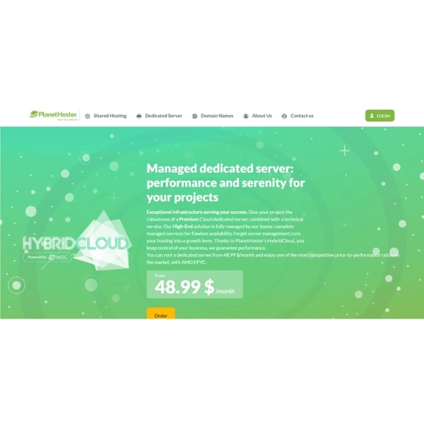 PlanetHoster HybridCloud Dedicated Server Review
