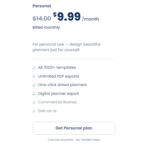 Planify Pro Personal Reviews