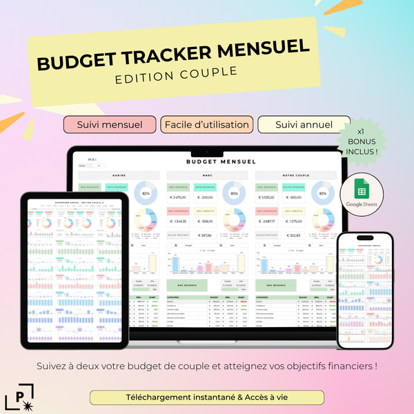 Planova Budget Tracker - Edition Couple Avis