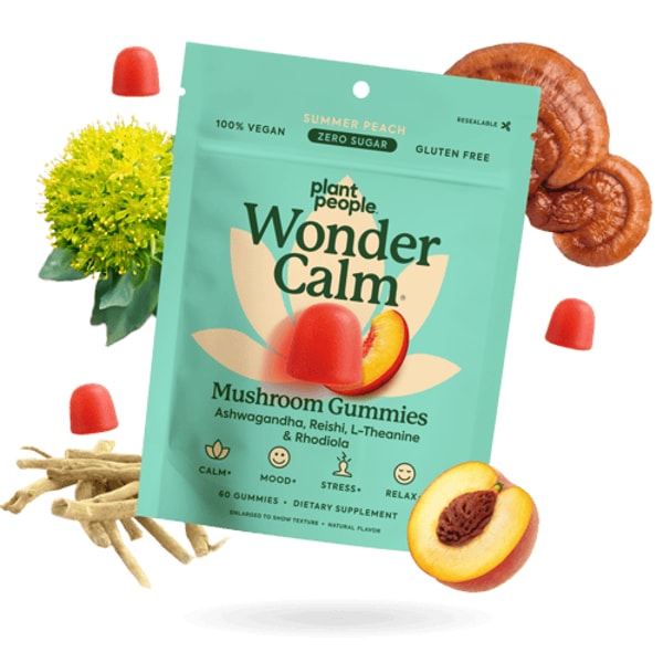 Plant People WonderCalm Mushroom Gummies Review