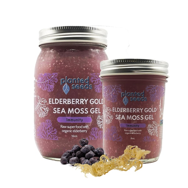 Planted Seeds Sea Moss Elderberry Gold Sea Moss Gel Reviews