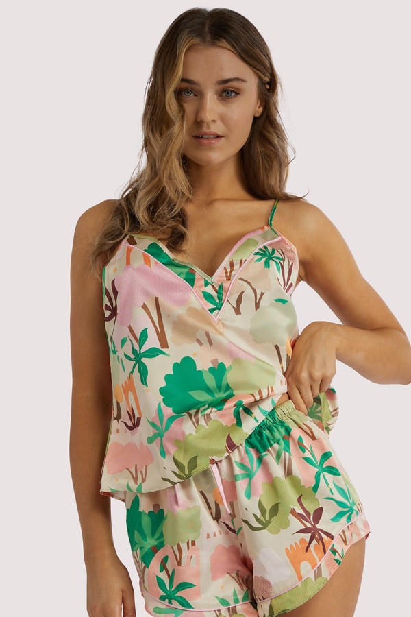 Playful Promises Alja Horvat Recycled Abstract Print Cami Top Review