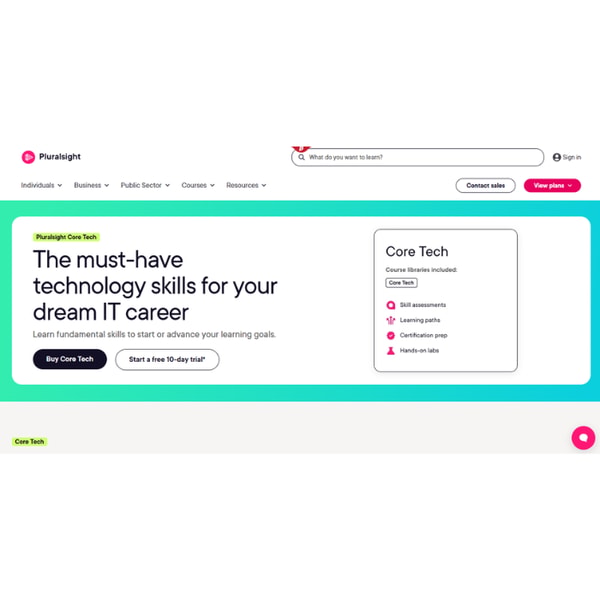 Pluralsight Core Tech Plan Review