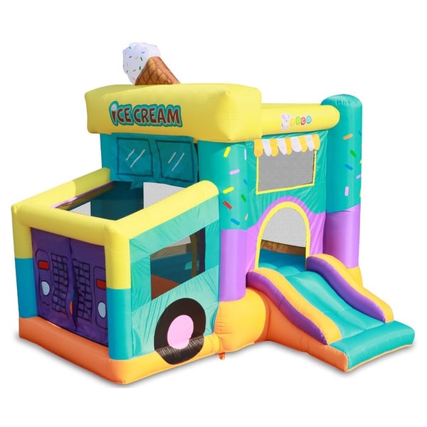 Pogo Bounce House Inflatable Bounce House Ice Cream Truck Review