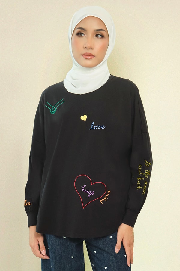 POPLOOK.com Nessa Round Neck Tee Ulasan