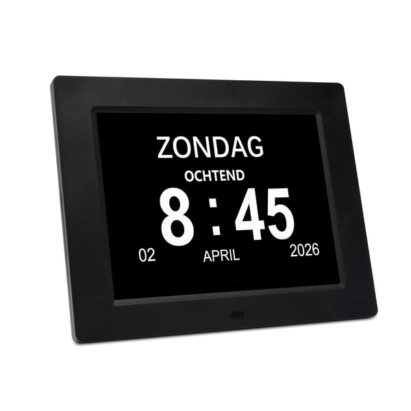 poraenco.nl Dementieklok 18cm Beoordeling