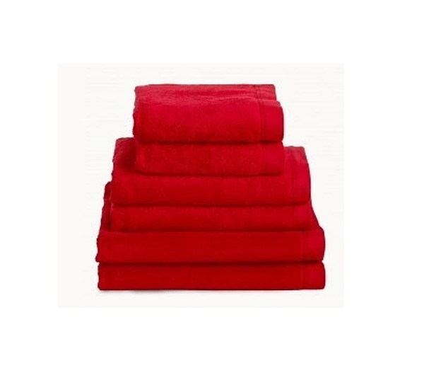 Portugal Natura Toalhas banho 100% algod&atilde;o penteado 580 gr. cor vermelho Avalia&ccedil;&atilde;o