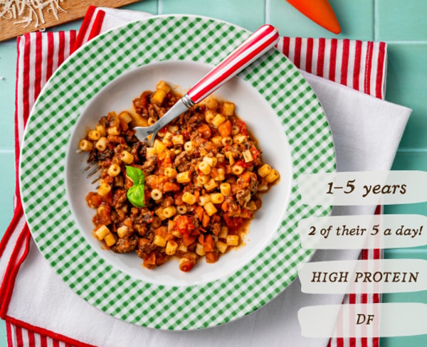 Pots for Tots Pasta Bolognese Review