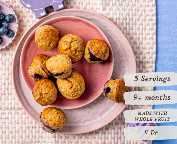 Pots for Tots Blueberry Mini Muffins Review