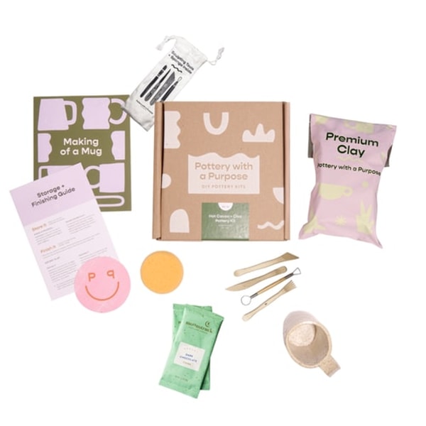 Pottery With A Purpose Hot Cocoa + Clay Mug Making Pottery Kit Review