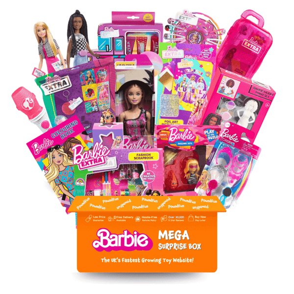 PoundFun Barbie Mega Surprise Box Review