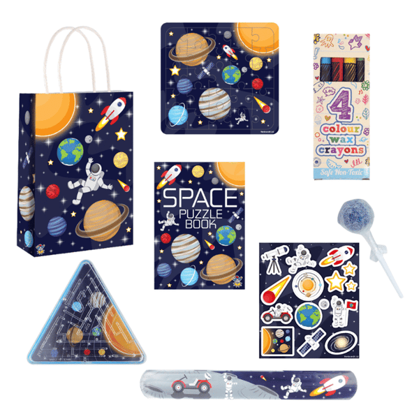 PoundFun Space Theme Pre-Filled Party Bags Review