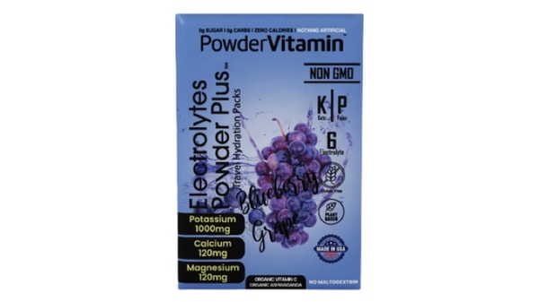 PowderVitamin Blueberry Grape Hydration Packets Reviews