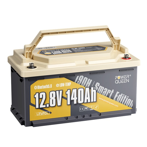 Power Queen Batterie LiFePO4 12V 140Ah H190 Avis