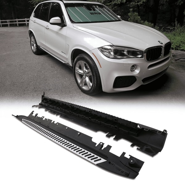 Predator 4x4 BMW X5 F15 2014-2018 Black & Silver Side Steps Review