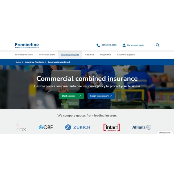 Premierline Commercial Combined Insurance Review