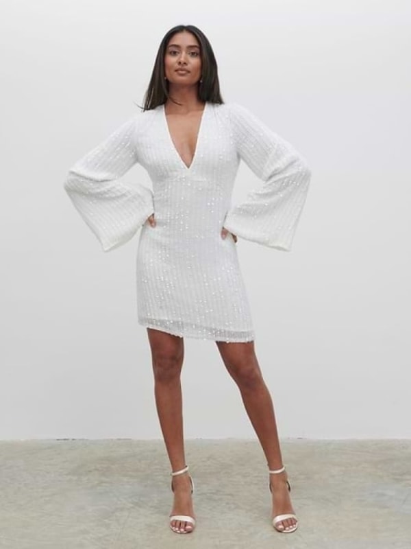 Pretty Lavish Alexis Sequin Mini Dress Reviews