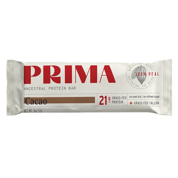 PRIMA Ancestral Protein Bar - Cacao Review