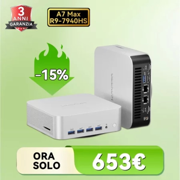 GEEKOM A7 Max Recensione