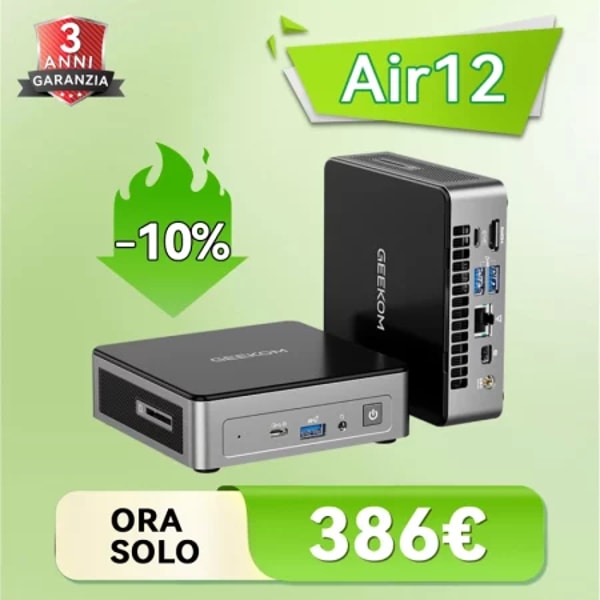 GEEKOM Air12 recensione