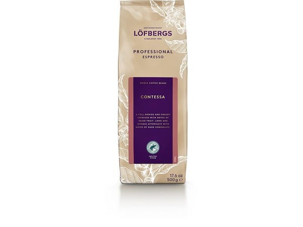 L&Ouml;FBERGS Contessa Espresso Recension