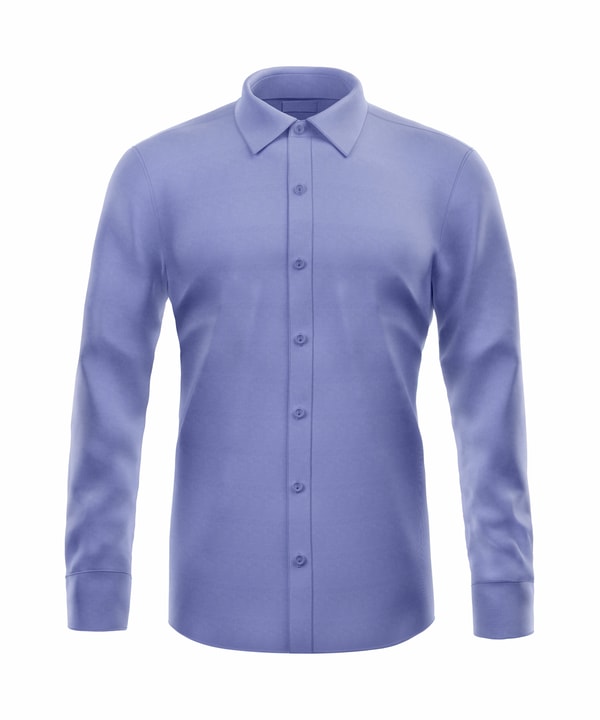 Prince Tailors Blaues Hemd mit Muster Bewertung