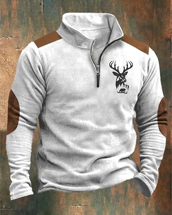 Printrendy Men's Sweatshirt Quarter Zip Review
